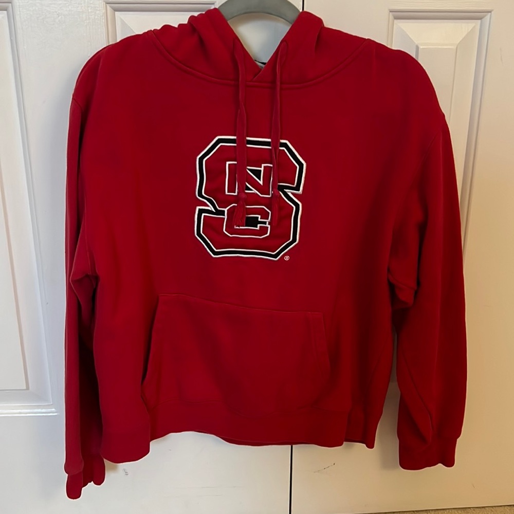 Red NC State Women’s Hoodie